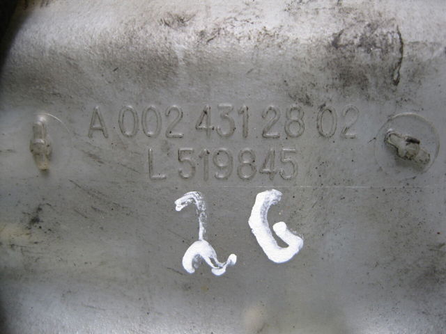 A0024312802 MERCEDES Бачок главного тормозного цилиндра (тормозной жидкости) купить в Павлоград