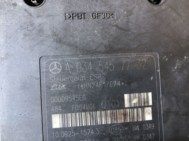 MERCEDES A0054312912 Блок управления АБС (ABS) гидравлический в наличии Запорожье