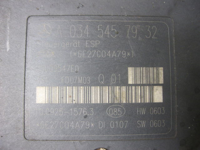 A0345457932 MERCEDES купить в Тернополь