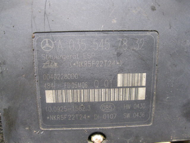 MERCEDES A0355457832 в наличии Сумы