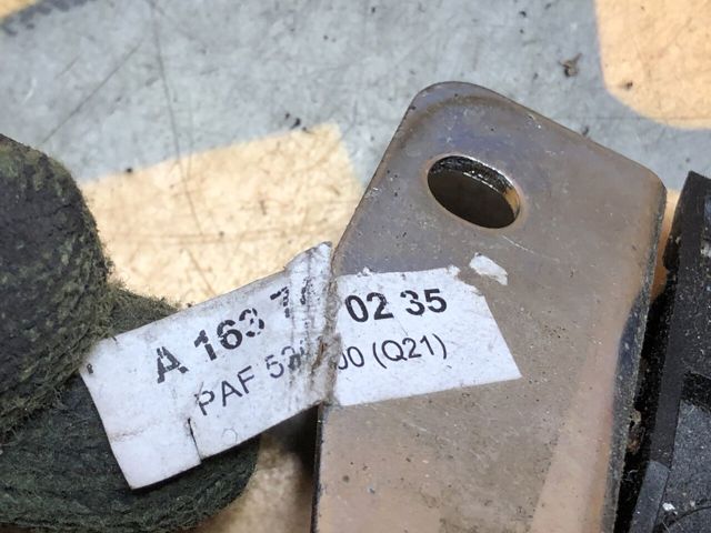 Замок крышки багажника A1637400235 MERCEDES