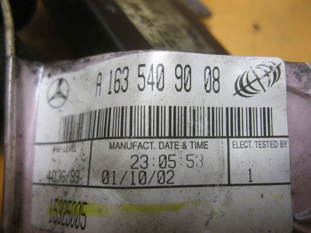A1638200089 MERCEDES купить в Днепр