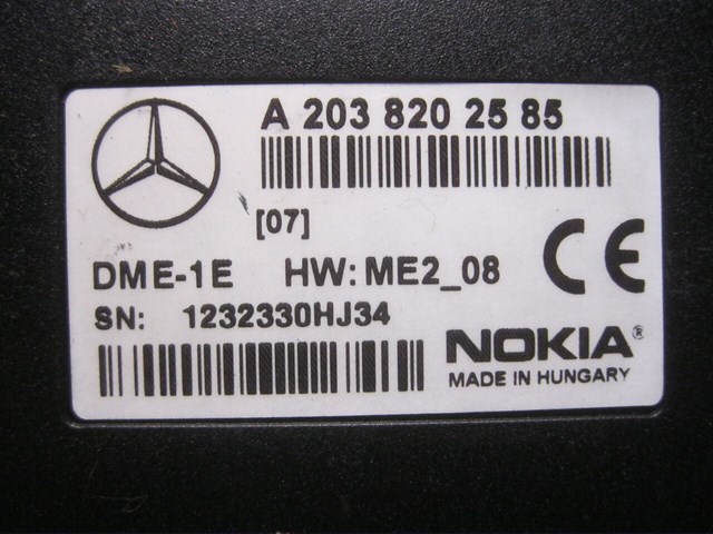 Блок управления телефоном A2038202585 MERCEDES