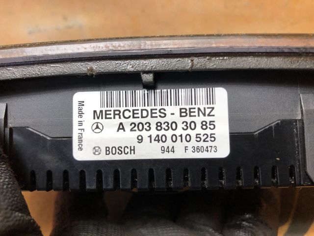 A2038303085 MERCEDES Блок управления кондиционером купить в Николаев