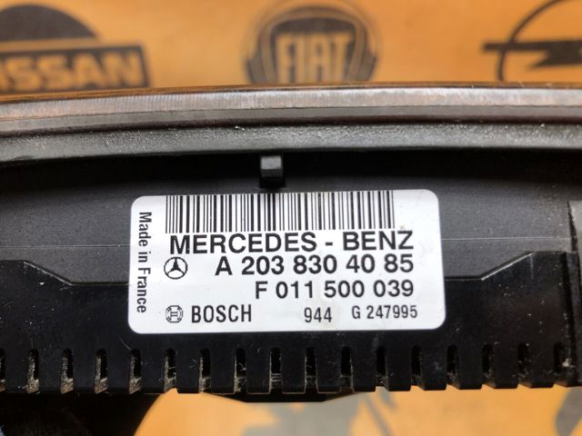 MERCEDES A2038304085 Блок управления режимами отопления/кондиционирования в наличии Винница