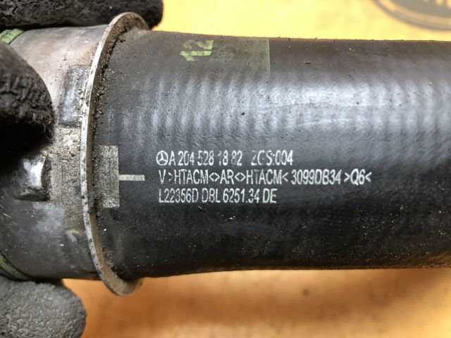 MERCEDES A2045281882 Шланг (патрубок) интеркуллера в наличии Харьков