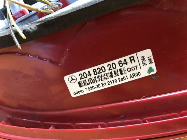 Задний правый стоп A2048202064 MERCEDES