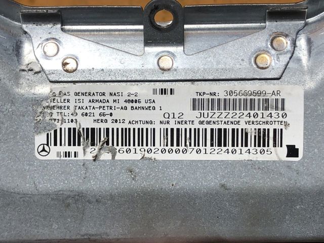 Подушка Айрбег водителя защиты коленей A2048601902 MERCEDES