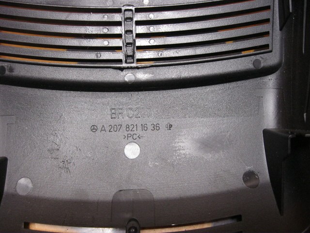 A2078211636 Mercedes накладка на салонное зеркало, чёрный