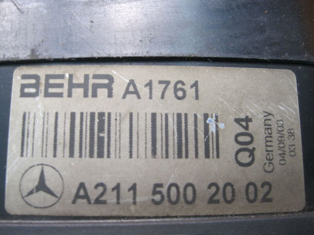 MERCEDES A2115002002 Радиатор охлаждения двигателя в наличии Житомир