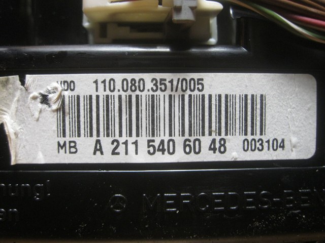 A2115406048 MERCEDES Панель приборов купить в Черкассы