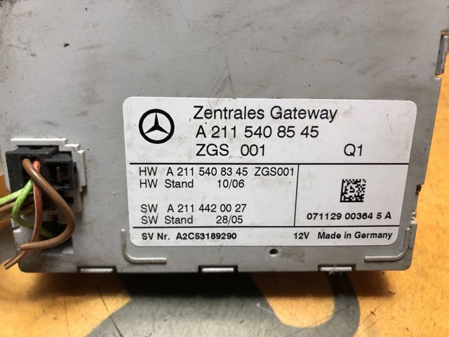 Блок управления освещением A2115408545 MERCEDES