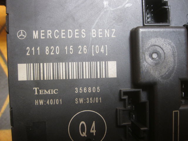 Блок комфорта задней двери A2118201526 MERCEDES