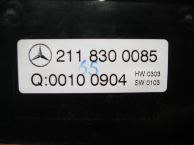 2118300085 MERCEDES Блок управления кондиционером купить в Черновцы