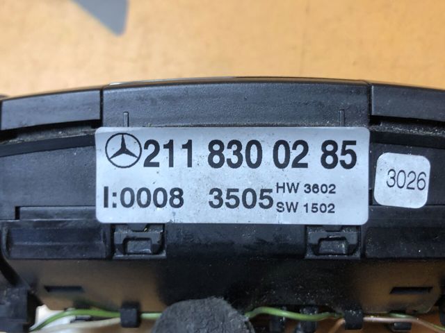 Механизм управления кондиционером A2118300285 MERCEDES