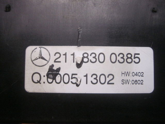 2118300385 MERCEDES Блок управления кондиционером купить в Ровно