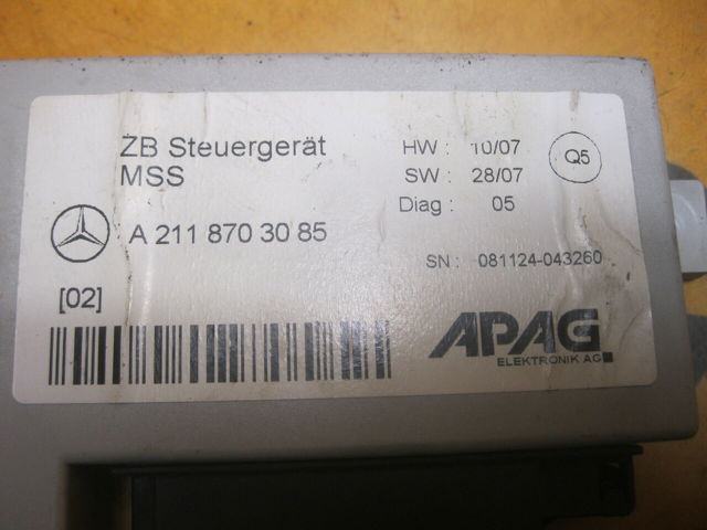 MERCEDES A2118703085 Фонарь задний левый в наличии Кривой Рог