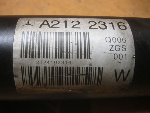 MERCEDES 2124102316 Кардан задний в наличии Тернополь