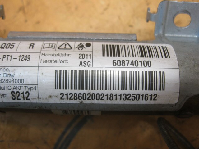 2128602002 MERCEDES Подушка безопасности (AIRBAG) шторка боковая правая купить в Кривой Рог