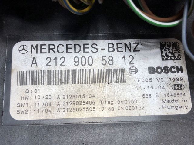 Блок управления сигналами SAM A2129006212 MERCEDES