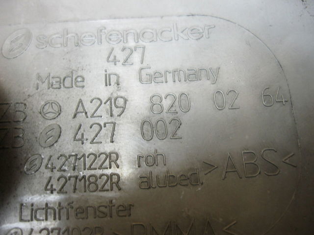 MERCEDES A2198200264 Фонарь задний правый в наличии Каменское