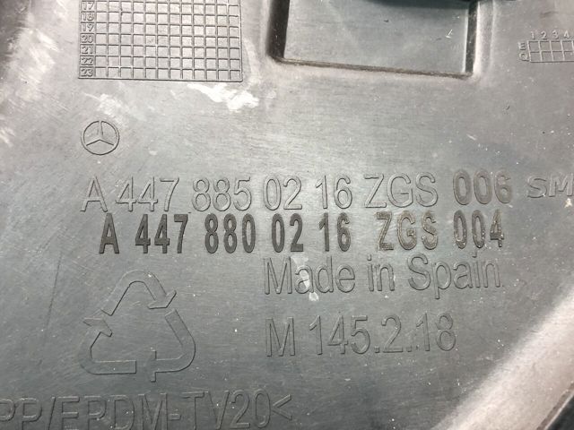 Буфер бампера переднего A4478800216 MERCEDES