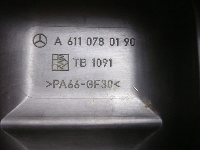A6110780190 MERCEDES Ресивер вакуумный двигателя купить в Ирпень