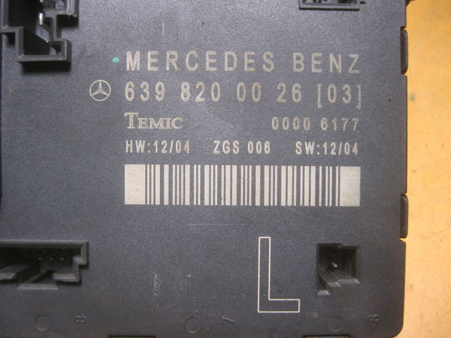 A6398200026 MERCEDES Блок комфорта передней двери купить в Павлоград
