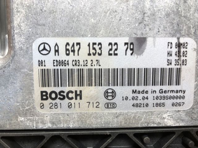 MERCEDES A6471532279 Модуль управления (ЭБУ) выдвижными порогами в наличии Черкассы
