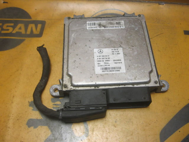 Мозги двигателя A6519000601 MERCEDES