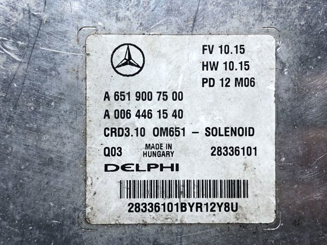 MERCEDES A6519007500 Модуль управления (ЭБУ) двигателем в наличии Ровно