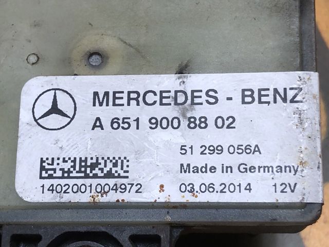 MERCEDES A6519008802 Реле свечей накала в наличии Украина