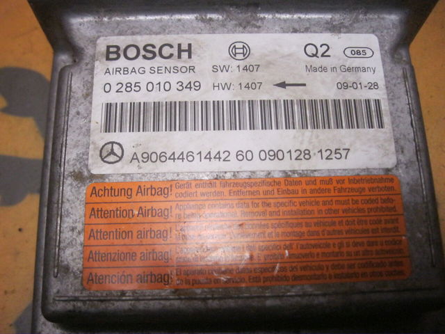 MERCEDES A9064461442 Модуль-процессор управления подушкой безопасности (ЭБУ AIRBAG) в наличии Харьков