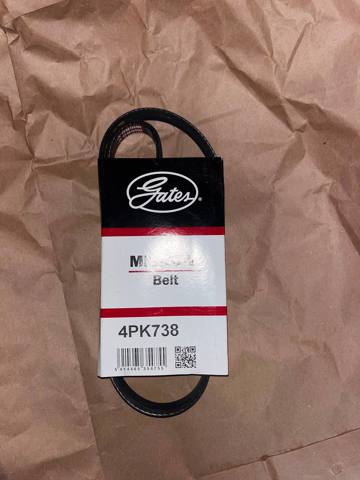 GATES 4PK738 Ремень агрегатов приводной в наличии Полтава