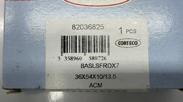 CORTECO 12036825B Правый сальник полуоси в наличии Тернополь