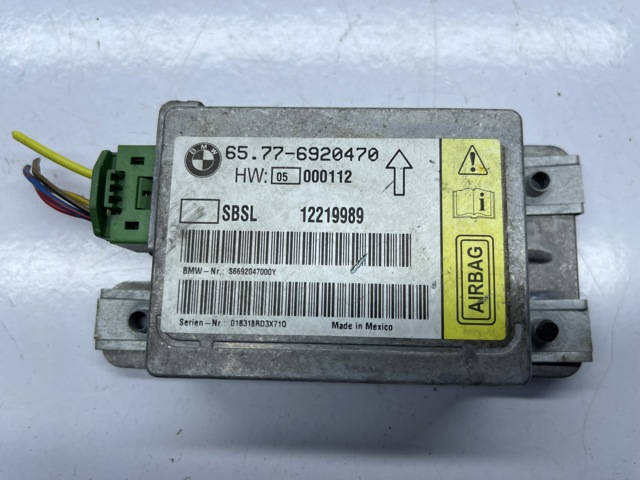Датчик SRS 65776920470 BMW