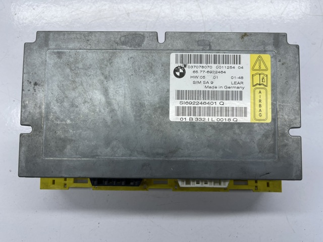 Блок управления airbag 65776922464 BMW
