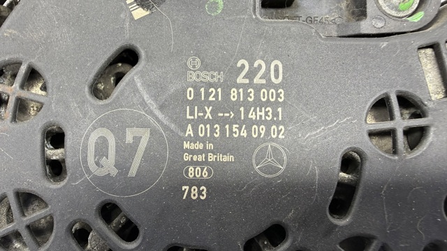 A0131540902 MERCEDES Генератор купить в Запорожье