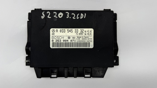 ЭБУ двигателем A0335453332 MERCEDES