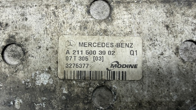 MERCEDES A2115003902 Радиатор интеркуллера в наличии Черновцы