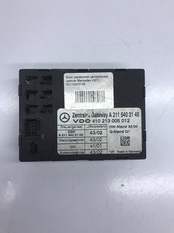 Блок управления центральным замком A2115403145 MERCEDES