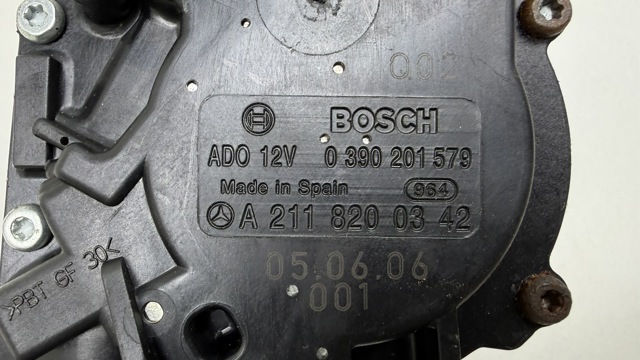 A2118200342 MERCEDES Мотор стеклоочистителя лобового стекла купить в Черновцы