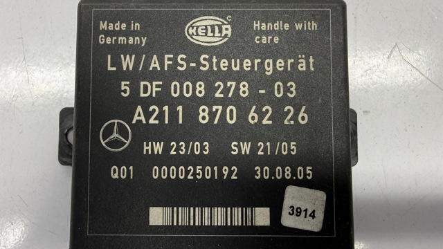 MERCEDES A2118706226 Модуль управления (ЭБУ) угла наклона фар в наличии Львов