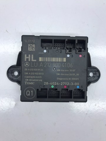 A2129004106 MERCEDES Блок комфорта задней двери купить в Ровно