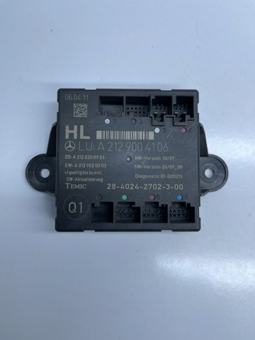 Блок комфорта задней двери A2129004106 MERCEDES