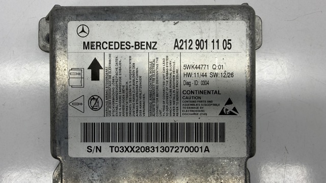 A2129011105 Модуль-процессор управления подушкой безопасности (ЭБУ AIRBAG) купить Ровно
