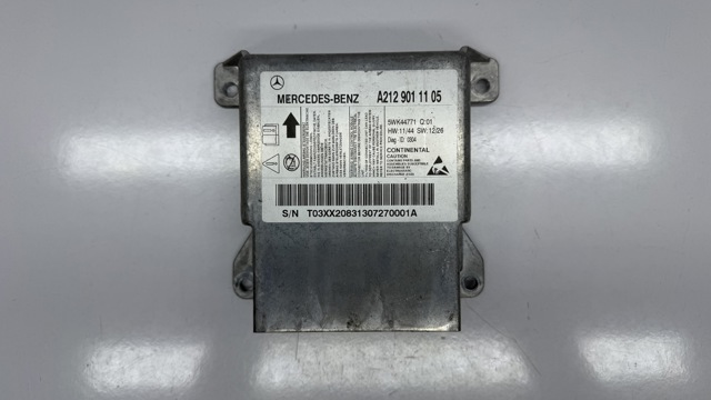 Модуль-процессор управления подушки безопасности A2129011105 MERCEDES
