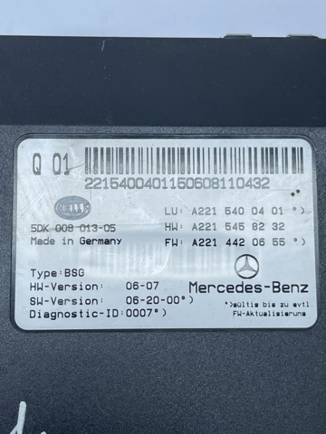 MERCEDES A2215400401 в наличии Запорожье