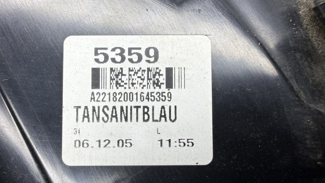 MERCEDES A2218200164 Фонарь задний левый в наличии Днепр