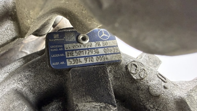 MERCEDES 6510904080 Турбина в наличии Черкассы